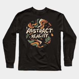 Abstract Reality, Circular Long Sleeve T-Shirt